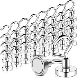 Super Strong Fishing Pot Magnet Eyelet Hook Permanent Neodymium Magnetic Magnet Hook Magnets