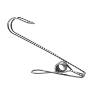 Factery Direct Multi Functional Eco-Friendly Modern Metal Spring Clip Kitchen Drying Clamp Bag Clip Home Used Stainless Clip
