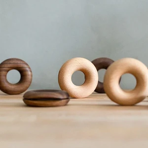 Acacia Wood Donut Clip Grocery Packed Sealer Donut Clip Office Snack Food Bag Clip Organizer Top Prices