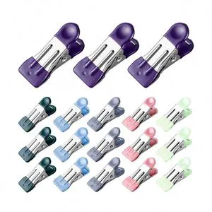 Personalized Mini Metal Clothespins Portable 2.17-Inch Bag Clips for Food Photos Promotional Heavy-Duty Outdoor Use