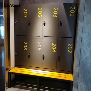 2024 ISO Certificate Durable Modern Design Public Hpl Gym Locker for Changing Room
