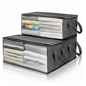 Modern Design Moisture-Dust-Proof Foldable Storage Bag Quilted Luggage for Clothing & Quilts Modern Foldable Storage Box & Bin