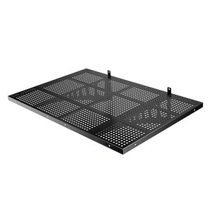 Storage Rack Warehouse Storage Solution - Metal Wall Mounted Shelving with Adjustable Levels, for Heavy Item Organization