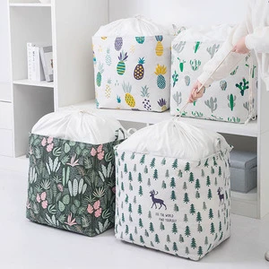 Factory Supply 140l Large Portable Quilt Travel Storage Bag Home Organizer Clothing Storage Bag with Zipper Quilt Bag