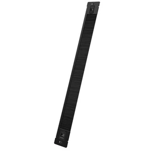 19-Inch Rack-Mounted 1U Half Brush Cable Organizer Tool-Free Snap-On Cable Management Accessories for Communication Cables