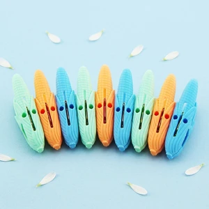 16pcs Set Clothespin Cheap Clothes Clips Mini Plastic Peg Wholesale