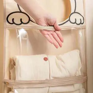 Bags & Cases OEM/ODM Foldable Bathroom Storage Organizer for Toiletries Clothes Wholesale Transparent Waterproof Shower