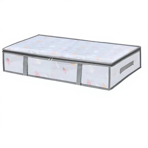 Under-bed Foldable Storage Bag for Clothes & Quilt Moisture-proof & Dust-proof Household Storage Box