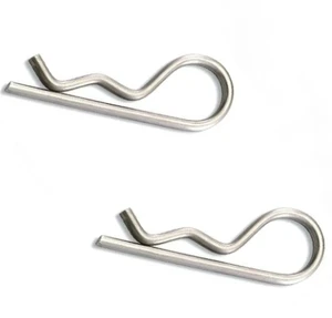 Stainless Steel R Type Split Spring Cotter Pin Wave Circlip Spring Latch Lock