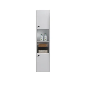 Customized Size Modern Wood Wall Mounted Storage Rack with Durable Space Saving Design for Apartment Bathroom Storage