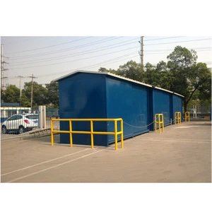 Mobile Outdoor Fire Resistant Cabinet Steel Blue Powder Coated Weather Resistant Assembled Storage For Hazardous Materials