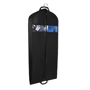High Quality Custom Foldable Travel Suit Garment Bag Eco-Friendly Hanging Coat Storage with Zipper Closure Household-Durable