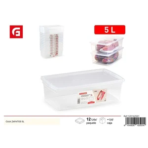 5L Plastic Shoe Box - Organization Accessories