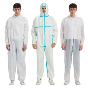 Best Quality Anti Static Microporous Breathability Disposable Coverall Protective Clothing for Dust-free Rooms