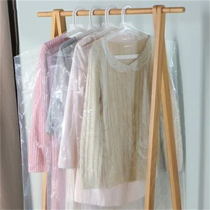 Custom 20 X 7 X 38INC 0.65MIL Plastic Dry Cleaning Bags Clear Dust-Proof Garment Protecter Covers for Packaging Clothes
