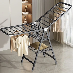 Hot Sales Portable Clothes Rack Stall Pop Up Easy Store Adjustable Cloth Rack