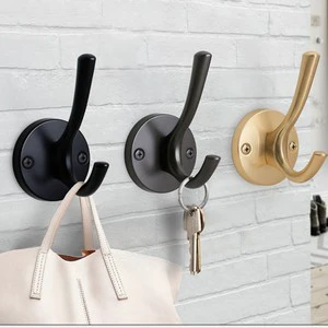 Creativity Wall Mount Hook Zinc Alloy Multi-Functional Screw Hooks Window Wardrobe Door Kitchen Towel Rack Holder