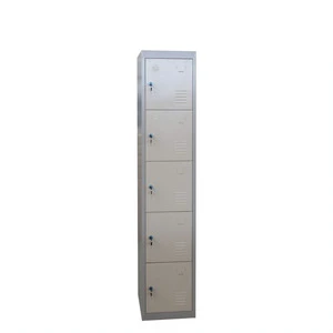 Colorful Five Doors Steel Locker Smart Locker