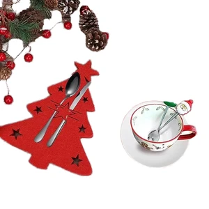 New Christmas Cutlery Rack Silverware Rack with Non-Woven Fabric Eco-Friendly Design-Factory Wholesale