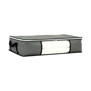 Wardrobe Closet Quilt Storage Bag Non-woven Clothes Organizer Bag Large Capacity Moving Luggage Packing Bag