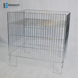Heavy Duty Metal Wire Basket for Retail Display and Promotion Tables Dump Bin Storage Solution