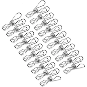 Custom Sliver Stainless Steel Clothes Peg Silver Clothes Pegs Metal Clothes Hanger Clip
