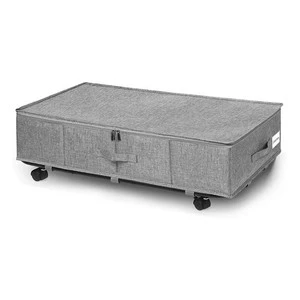Sturdy Under Bed Storage with Wheels Rolling Underbed Storage Bins Under Bed Containers Drawer