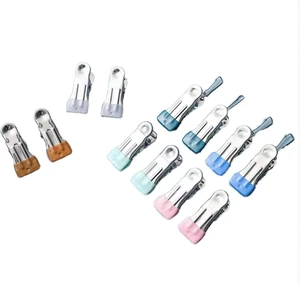 Stainless Steel Traceless Drying Clip Windproof Clothes Drying Fixed Clothes Clip Household Single Hanger Small Clip
