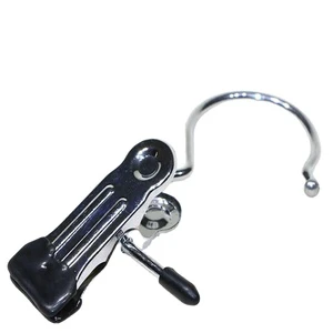 8pcs Portable Laundry Hook Hanging Clothes Pins Stainless Steel Travel Home Clothing Boot Hanger Hold Clips