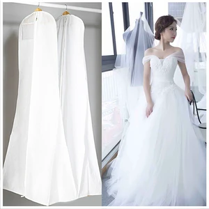 Bulk Dust-proof Washable Household Home Non-woven Storage Suit Coat Dust Hanging Protection Clothing Cover Garment Bag