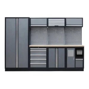 Professional Heavy-Duty Modular Workbench 300kg Load Capacity 5-Year Warranty OEM Garages Multi-Functional Tool Cabinets