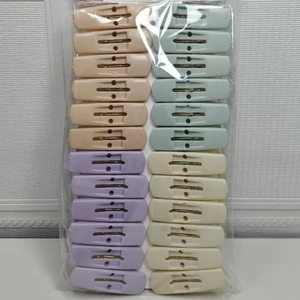 24pcs/bag Cheap Plastic Clothes Clip High Quality Craft Plastic Clips Clothes Plastic Peg for Home Wholesale Pegs