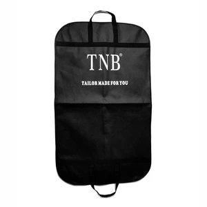 Non-Woven Reusable Dance Custom Suit Garment Bag Storage Suit Dust Cloth Cover Bag