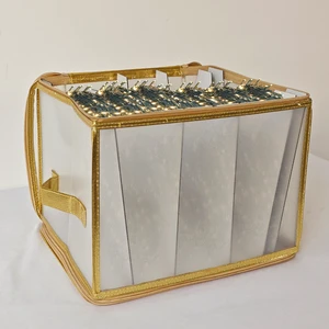 Foldable Tangle-free Light Storage Reel Christmas Holiday Decorations Container Collapsible Storage