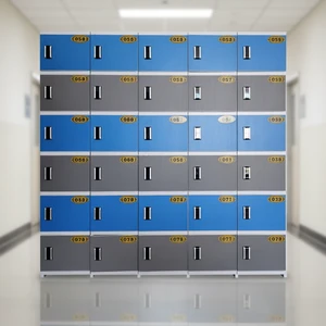 Wholesale Price Size Customizable Waterproof Flame Retardency PVC ABS Locker For Gym Fitness Center Sports Club Outdoor Indoor