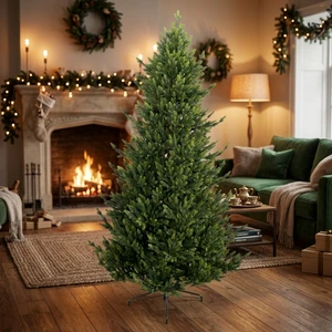 Direct Factory Wholesale Customized Outdoor Indoor Full PE Christmas Tree With LED Light
