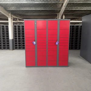 Durable Smart Parcel Locker with Large Touch Screen and Easy Operation