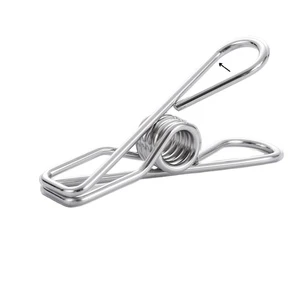 1 Factory Price Metal 316 Stainless Steel Towel Clips and Stainless Steel Clothes Peg Beach Chair Towel Clips and Towel Clip