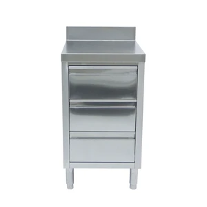 Stainless Steel Drawer Cabinet with Large Capacity Customizable Sizes and Multiple Storage Drawers