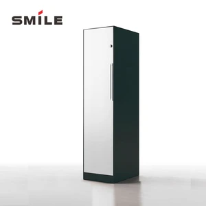 Steel Detachable Folding Wall Mount Key Lock Changing Room Locker Large Capacity Vintage Style Office Clothes