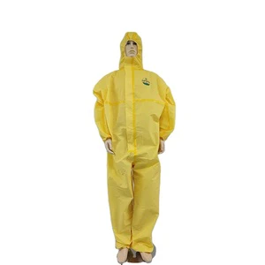 Dustproof Waterproof Oilproof Coveralls with Acid and Alkali Resistance for Chemical Laboratory-Safety Clothing
