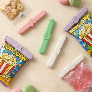 Manufacturer Home Storage Organization Kitchen Storage Food Bag Storages Multicolor PP Food Bag Clip Snack Bag Food Clips