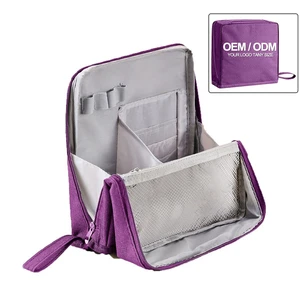 Toiletry Organizer with Zipper & Mesh Pocket | Large Capacity Travel Wash Bag for Bathroom, Gym & Business Trips
