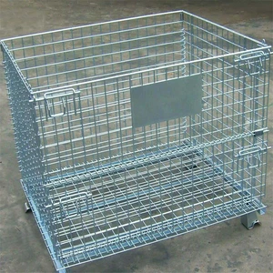 Widely Used Wheeled Metal Wire Basket,basket With Wheels for Storage,wired Baskets