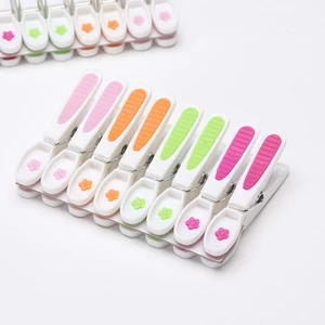Heavy Duty Eco-Friendly Modern Rust-resistant Soft Grip Clothes Peg Multifunctional Flexible Hanging Clips Custom Colors for