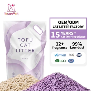 Direct Factory Sourcing Natural Plant Tofu Litter - Highly Absorbent - Superior Clumping - Safe for Kittens - 99% Low Dust
