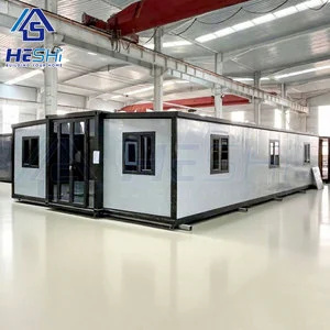 40Ft 20Ft Shipping Prefab Container Expandable House For Sale 40 Ft Portable Folding Mobile Prefabricated Home 2 3 4 5 Bedroom
