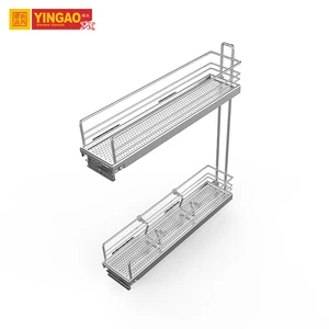 Multi-function Stainless Steel Kitchen Wire Mesh Basket Wire Basket Drawer