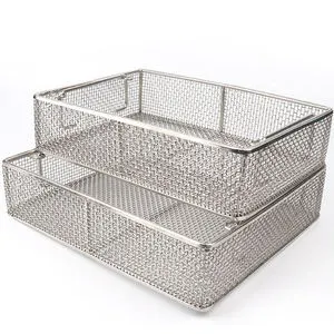 Buy Iron Wire Basket Wire Mesh Metal Basket Laboratory Wire Mesh Basket