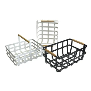 Hot Selling Customized Metal Wire Mesh Iron Basket